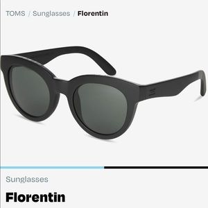 BNWOT TOMS Sunglasses Florentin in Matte Black